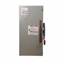 Interruptor de doble tiro no fusible HD 30A/2P 600V Nema 1
