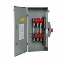 Nema doble No-Fusible 3R del interruptor 600V del tiro de 100A/3P HD