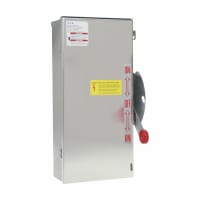 INTERRUPTOR 600V N4X SST_ del TIRO del DOBLE de 100A/3P HD 316 NON-FUSIBLE