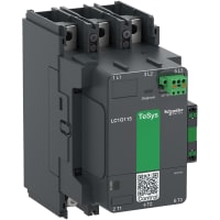 Contactor, 225A, 3P, Std, 100-250V, ACDC, serie de TeSys Giga