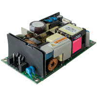 Fuente de alimentación, AC-DC, marco médico, abierto, 300W, 3000VAC, 15VDC, serie 300 de TPP