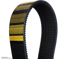El V-Belt, venda dentada del estrecho, 3 venda, 5VX sección, 63" desea