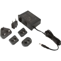 Fuente de alimentación, AC-DC, enchufe del montaje de la pared, médico, 24W, 9V, 2330mA, serie AMF24