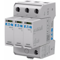 La oleada de Eaton RIEL DIN, 600 grado del VAC, delta trifásico, telecontrol entra en contacto con