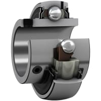 Cojinete de inserto, tornillos de fijación, 36.513 mm D.I., 72 mm D.E.
