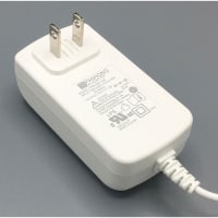 AC-DC fuente de alimentación, US, médico, 12V, 18W, 2.1m m x 5.5m m hizo salir