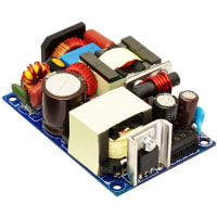Accione Suppy, AC-DC, 75W, marco abierto, médico, 58V, jefe de Molex, MWLP75
