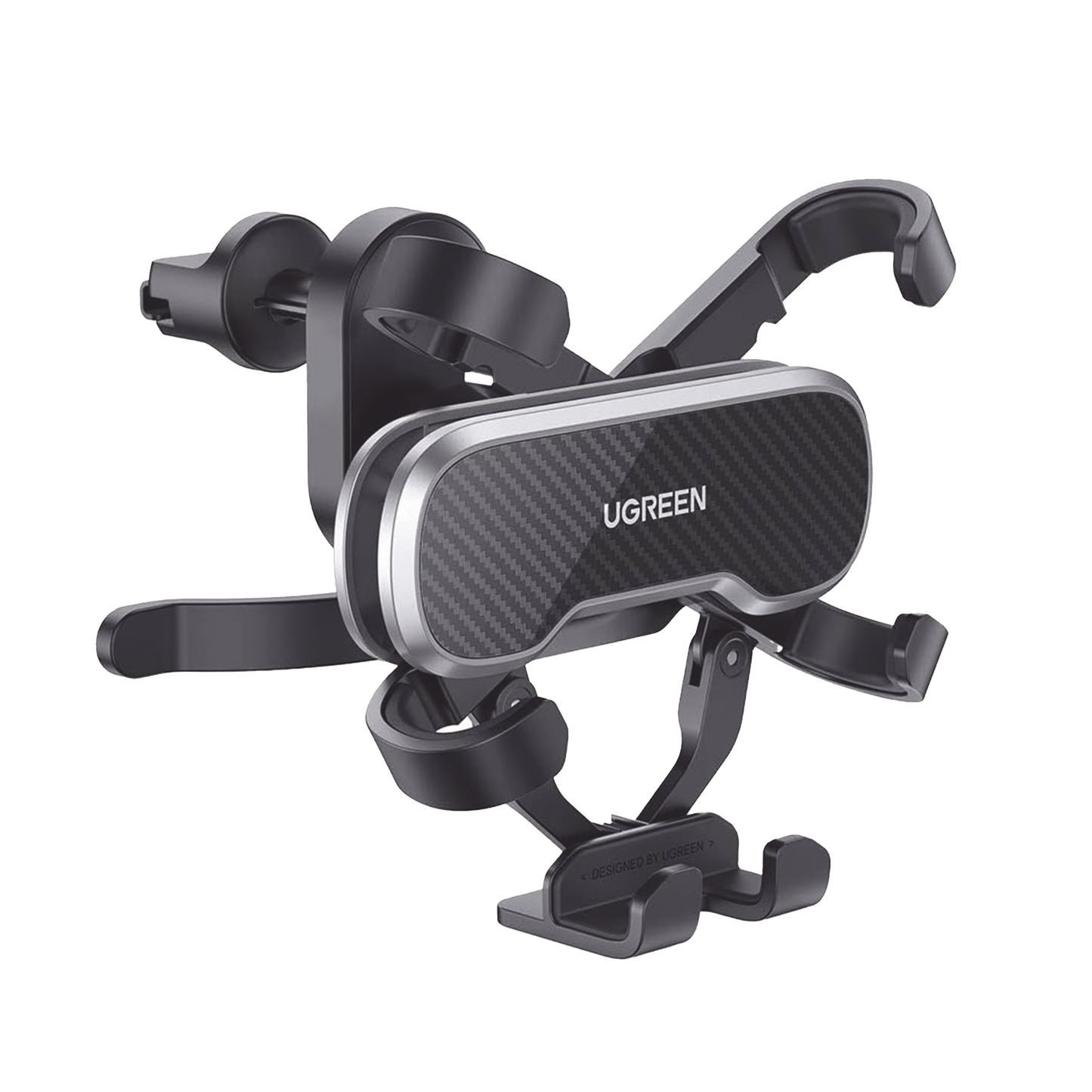 Soporte de Automóvil para Rendija de Ventilación | TecnologÃa Gravity | Rotación de 360° | Suspensión por Gancho | Pinzas de Goma | Compatible con Rejilla de Ventilación Horizontal y Vertical.