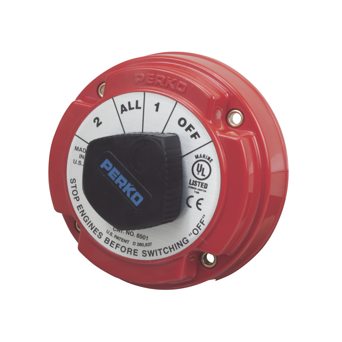 Switch Selector de BaterÃa de Servicio Mediano, para Sistemas Eléctricos Marinos