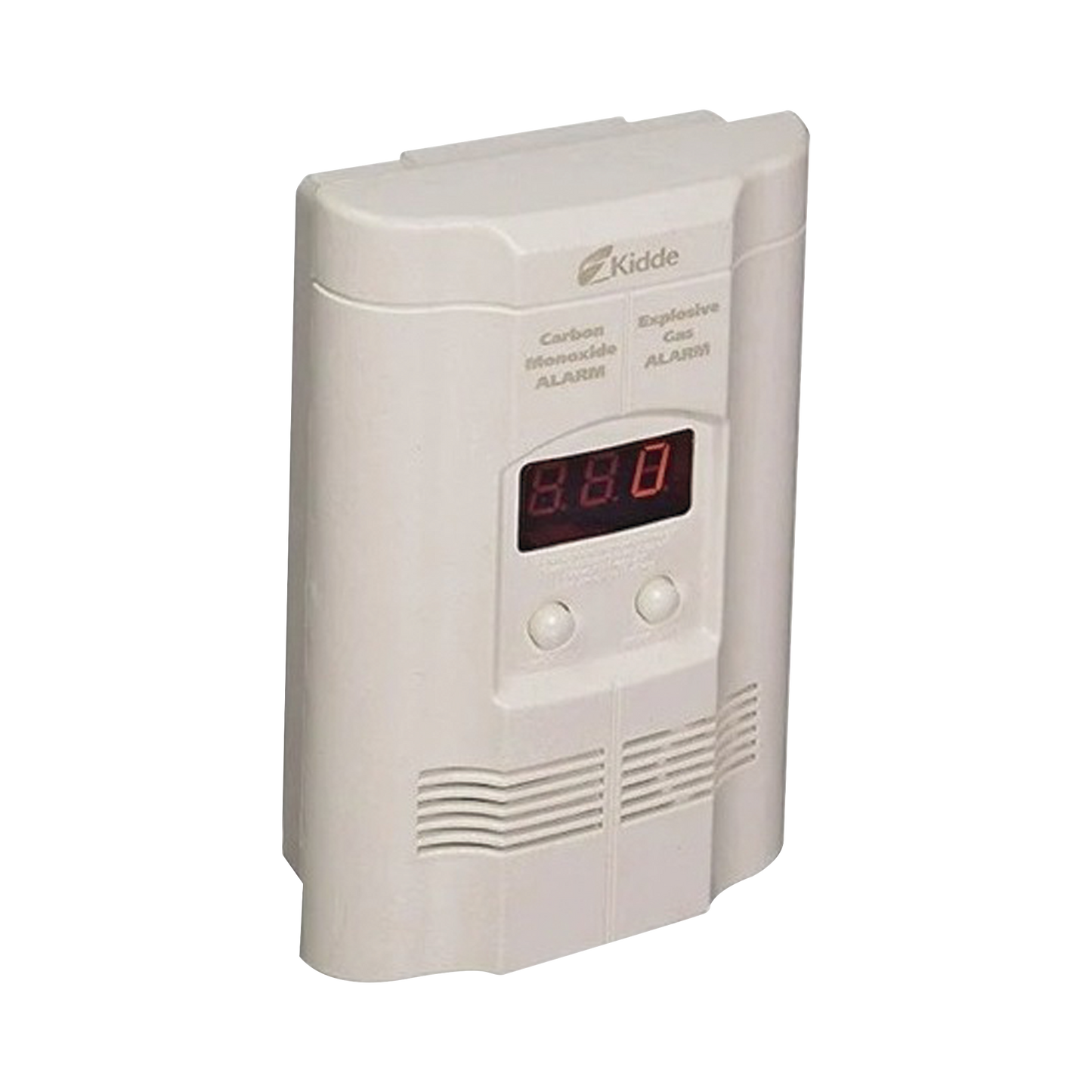 Detector Autónomo de Monóxido de Carbono (CO) y Gases Explosivos (Propano y Metano) ?Pantalla Digital ? Conexión Directa a 120 VCA ? Batería de Respaldo Incluida