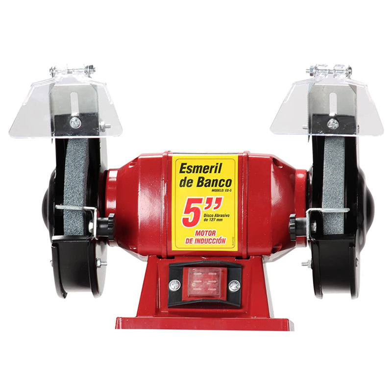 Esmeril de banco 5″ 1/3HP 150W ED-5 Mikels
