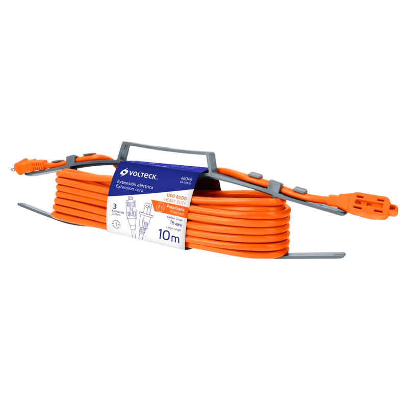 Extension Uso Rudo 10M Awg Er-10X16S Volteck 40190 Xpnp
