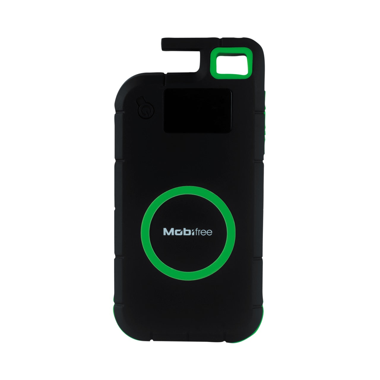 Cargador Inalámbrico Mobifree Power Bank 8000 MAH de Carga inalambrica, Negro, Verde, Inalámbrico