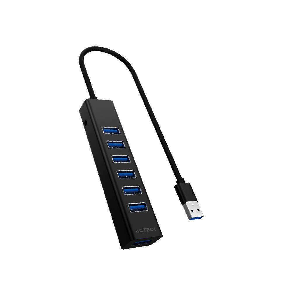 Hub USB 3.0 PORT X7C DH67 Acteck Advanced Series HUB 7 en 1