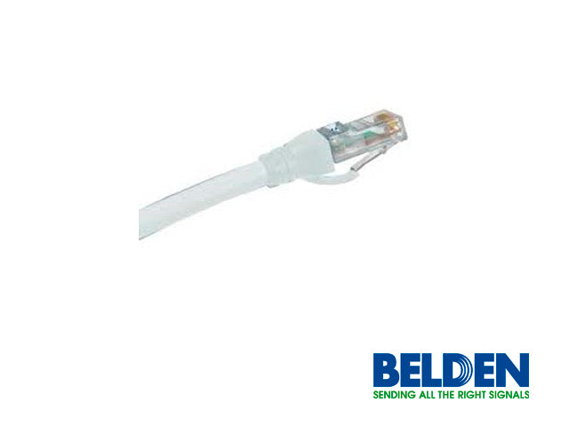 Patch Cord UTP CAT6A BELDEN CA21109010, 3 m, RJ-45, Macho, Blanco