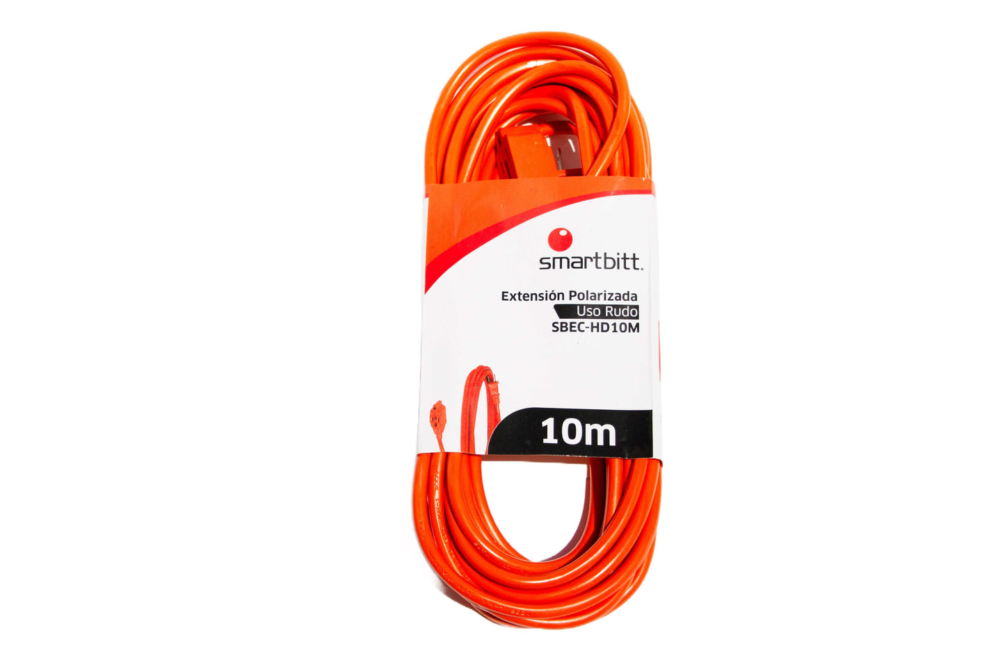 Extensión de Uso Rudo SMARTBITT SBEC-HD10M, Naranja, 3, 10 m