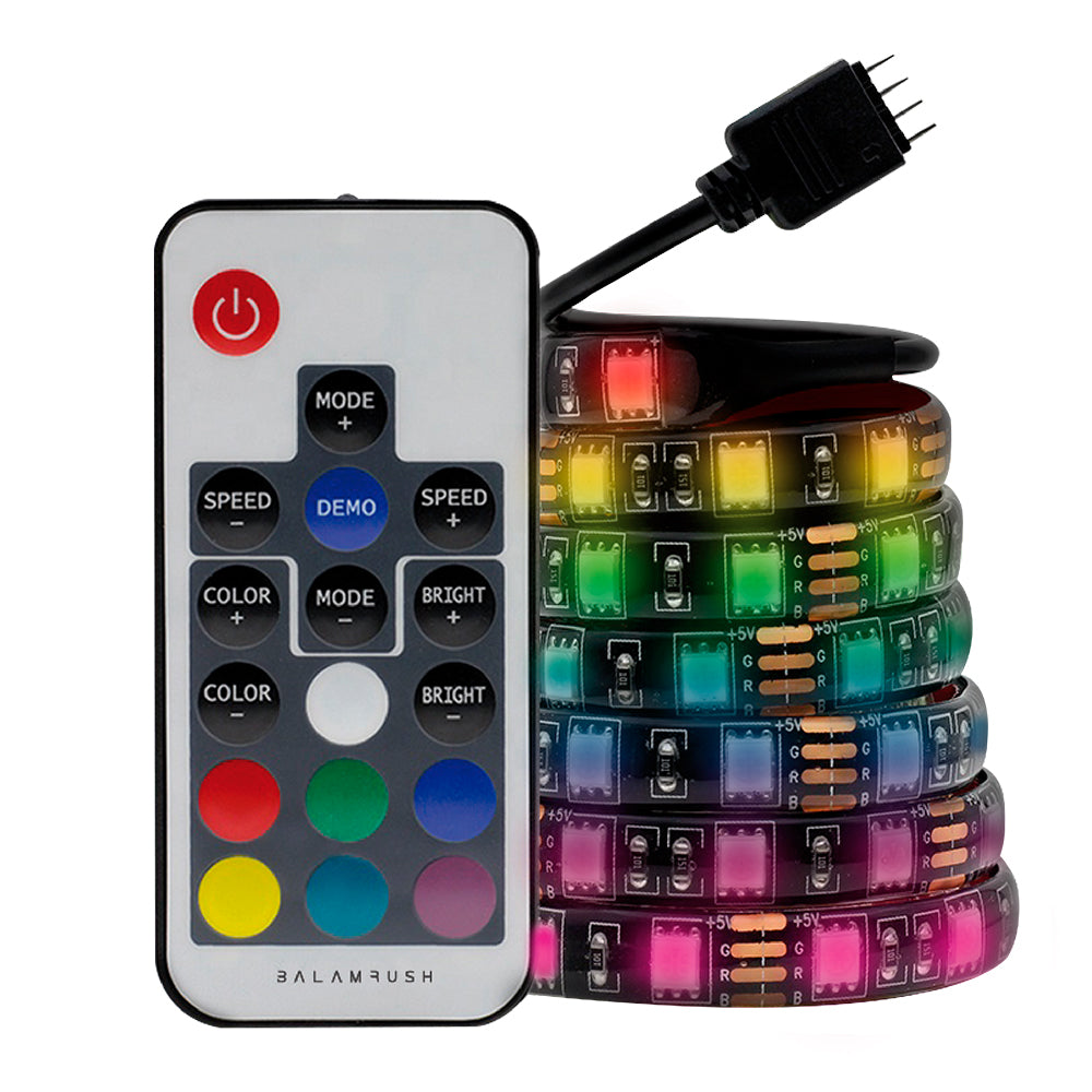 Tira de Led Gaming RGB Balam Rush SLX10, LED