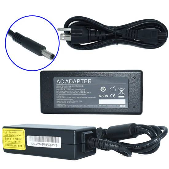 Cargador / Adaptador para Laptop GENERICO AC-Dell Punta Azul de 45W 19.5V 2.31A (4.5*3.0) DELL