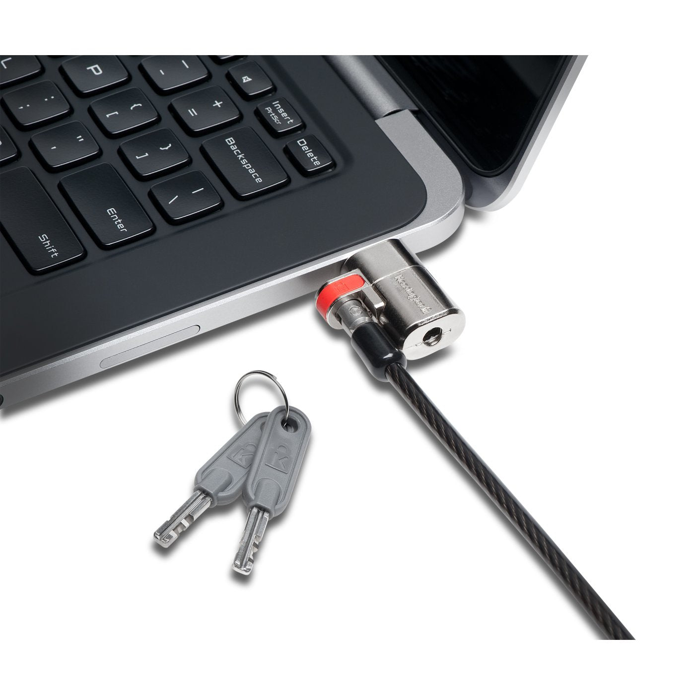 Candado con Llave KENSINGTON ClickSafe, Llave, Negro, Laptops