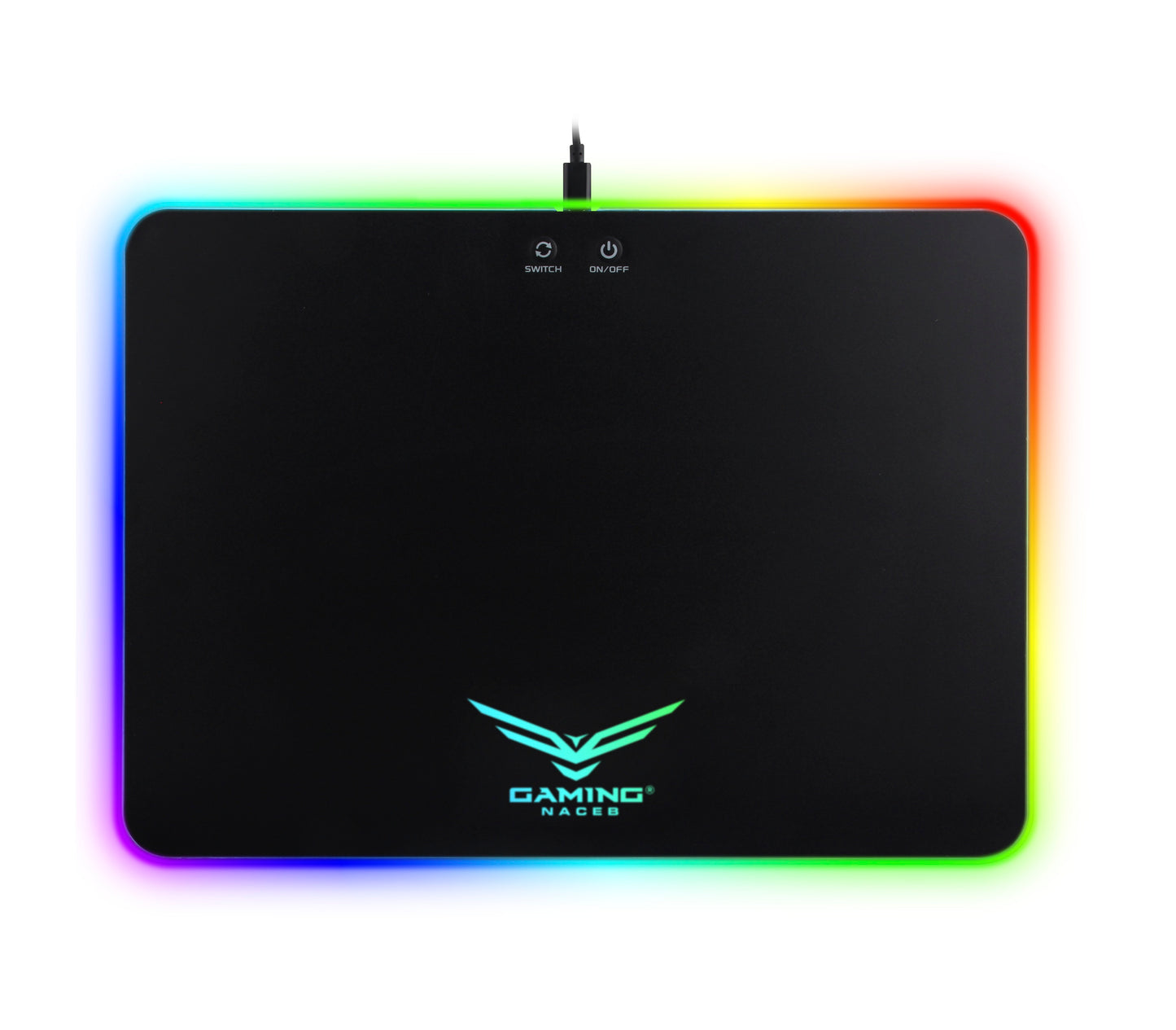 Mouse Pad Gaming Naceb Technology NA-0927, Negro, PVC