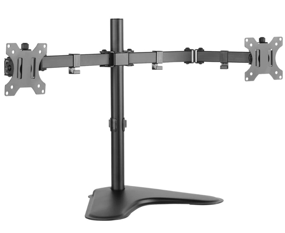 Soporte de Escritorio OVALTECH OVME-D1332 para 2 Monitores LCD de 13 pulgadas a 32 pulgadas (Resistencia 8kgs)