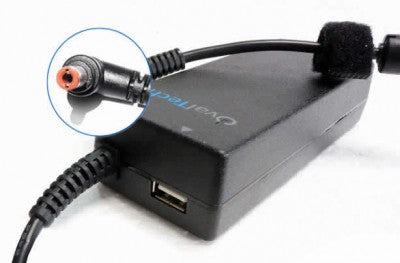 Cargador / Adaptador para Laptop OTAC-E78 OVALTECH de 90W 20V 4.5A (5.5*2.5 punta café)