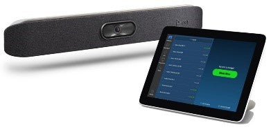 Poly Studio X30 & TC8, KIT de Sistema de videoconferencia + Tablet control tactil, para reuniones hibridas