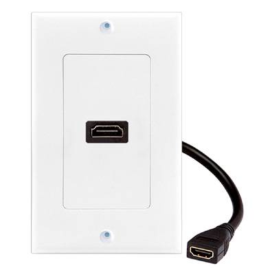Tapa (Faceplate) Hdmi 1 Puerto Hembra Con Cable Pigtail, 073307 Brobotix