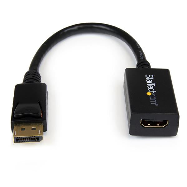 Convertidor DP a HDMI StarTech.com DP2HDMI2, HDMI, HDMI, Macho/hembra, Negro