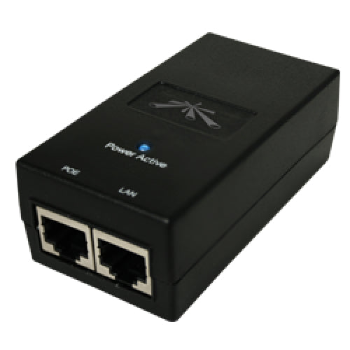 Inyector PoE UBIQUITI POE-24-12W-G, 24 V, 90 - 260, 47 - 63