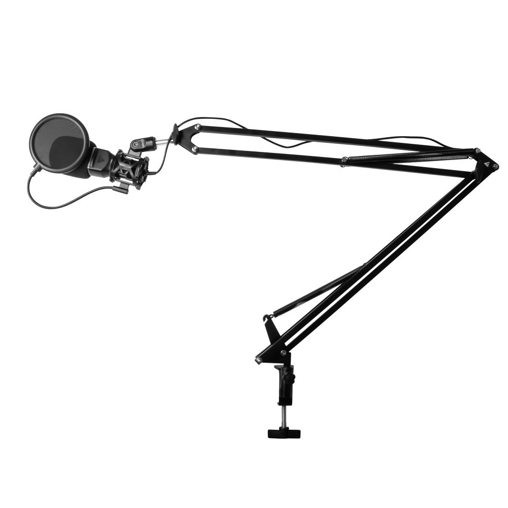 Brazo para Micrófono Game Factor MAG500 ajustable negro