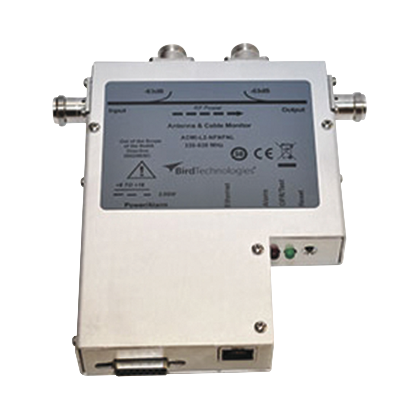 Monitor de Antena y Cable con Alarma, 136-225 MHz, 100 Watt, N Hembra/ N Hembra/ N Hembra, 12 Vcc.