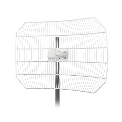 AirGrid airMAX M2 CPE, hasta 100 Mbps, frecuencia 2 GHz (2412-2462 MHz) con antena de rejilla de 16 dBi