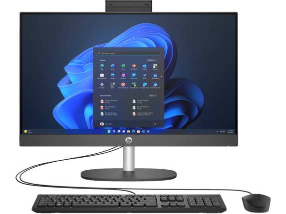 All in One HP 240 G10 23.8 (9P4J9LA#ABM) Procesador Intel i5-1335U, Disco Duro SSD de 512 GB, Memoria 8 GB de RAM, Windows 11 Home.