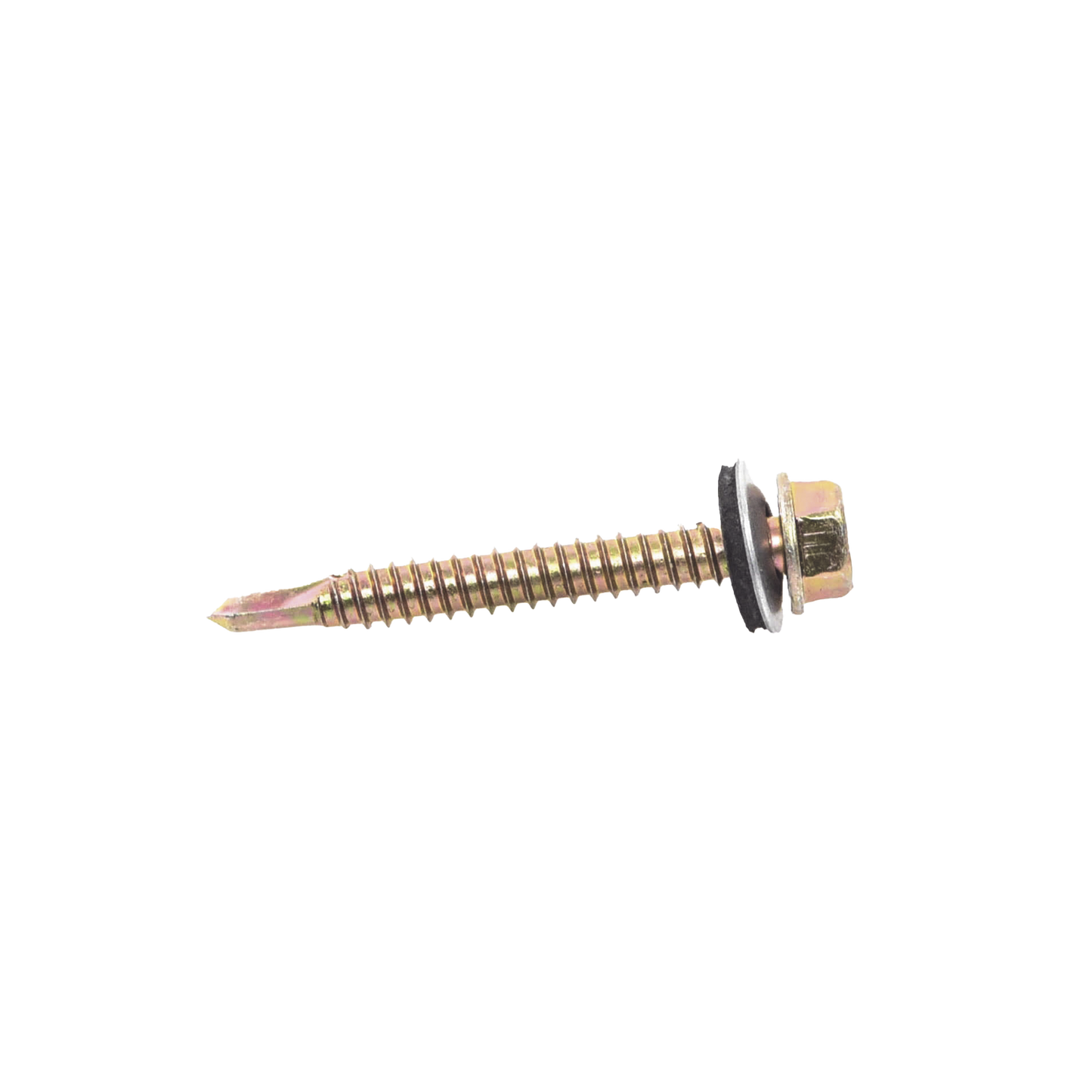 Tornillo Punta Broca Sello Montado 6.5 X 50 mm (1/4" X 2") Caj. C/100pz.