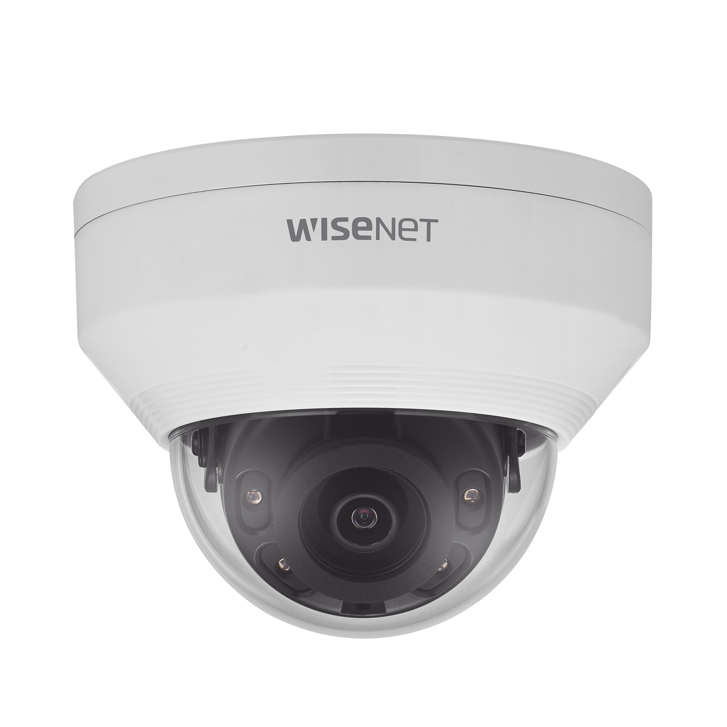 Cámara IP Tipo Domo Antivandálico 4 MegapÃxel / Lente 3mm / IR 20M / WDR 120db / IP66 / IK10 / H.265 & WiseStream / POE 802.3af