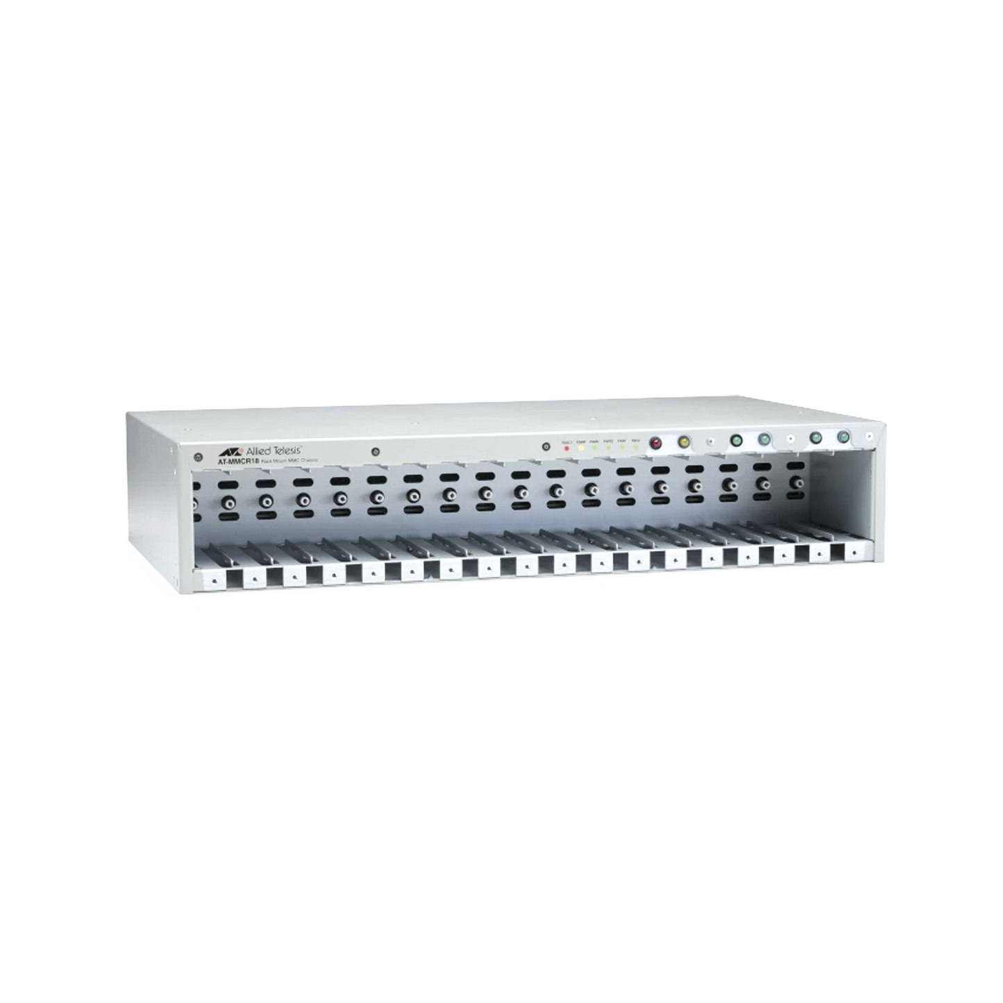 Chassis D/18 Slots Para Convertidores De Medios Serie Mmc2000, Psu Universal
