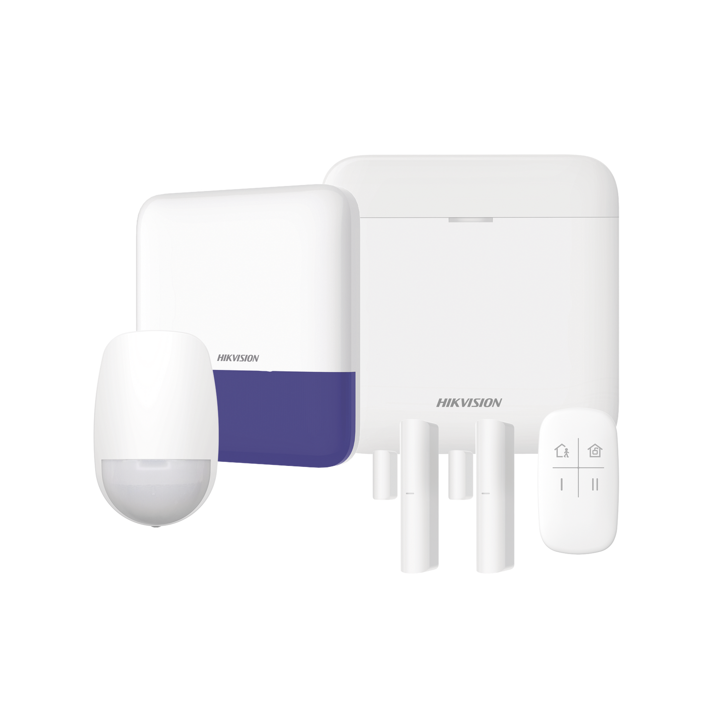 (AX PRO) KIT de Alarma AX PRO / Incluye: 1 Hub con bateria de respaldo / 1 Sensores PIR / 2 Contactos Magnéticos / 1 Cont...