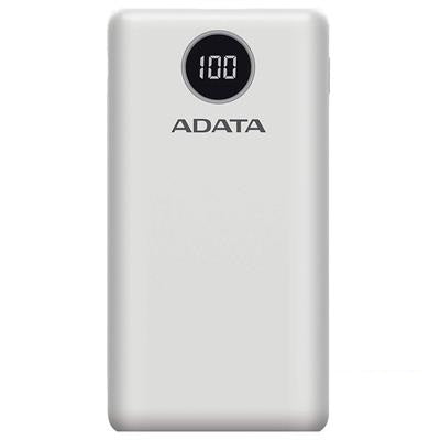 PowerBank ADATA P20000QCD , Blanco, 20000 mAh