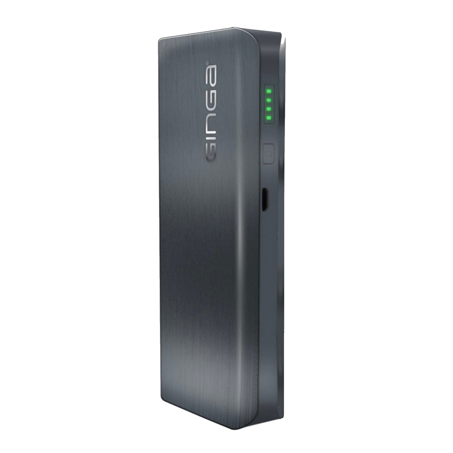 Power Bank GINGA GI16PBK10-N, Negro, 10000 mAh, 5V