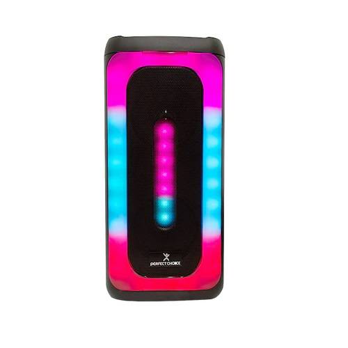 Bafle Dual Inalambrico PERFECT CHOICE PC-112860, Negro