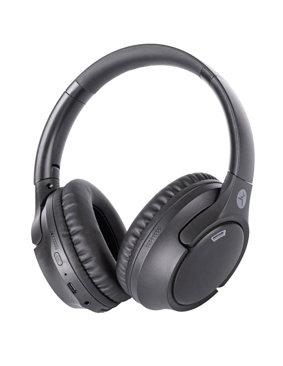 AUDIFONOS DJ ANC CONEXIÓN BT V5.3 TIEMPO DE CARGA 1.5 A 2 HRS DURACIÓN DE ESPERA APROX 200 HRS TIEMPO DE USO APROX 21 HRS