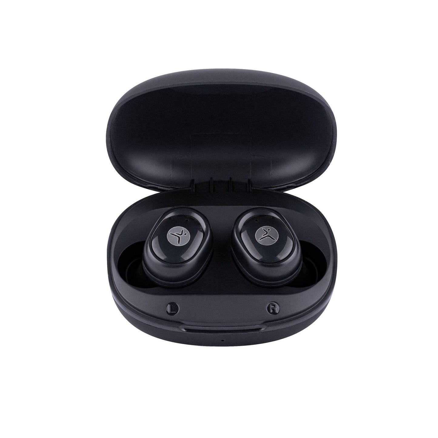 AUDÍFONOS TRUE WIRELESS CABLE DE CARGA TIPO C VERSIÓN DE BLUETOOTH V5.3 DURACIÓN DE BATERÍA 4 A 4.5 HRS TIEMPO DE CARGA 1.5 HRS