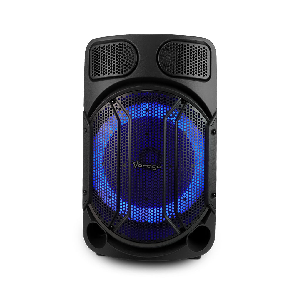 Bocinas Vorago KSP-502 Bafle Vorago. KSP-502 bafle Vorago 80W FM BT recargable 1 microfono TWS.