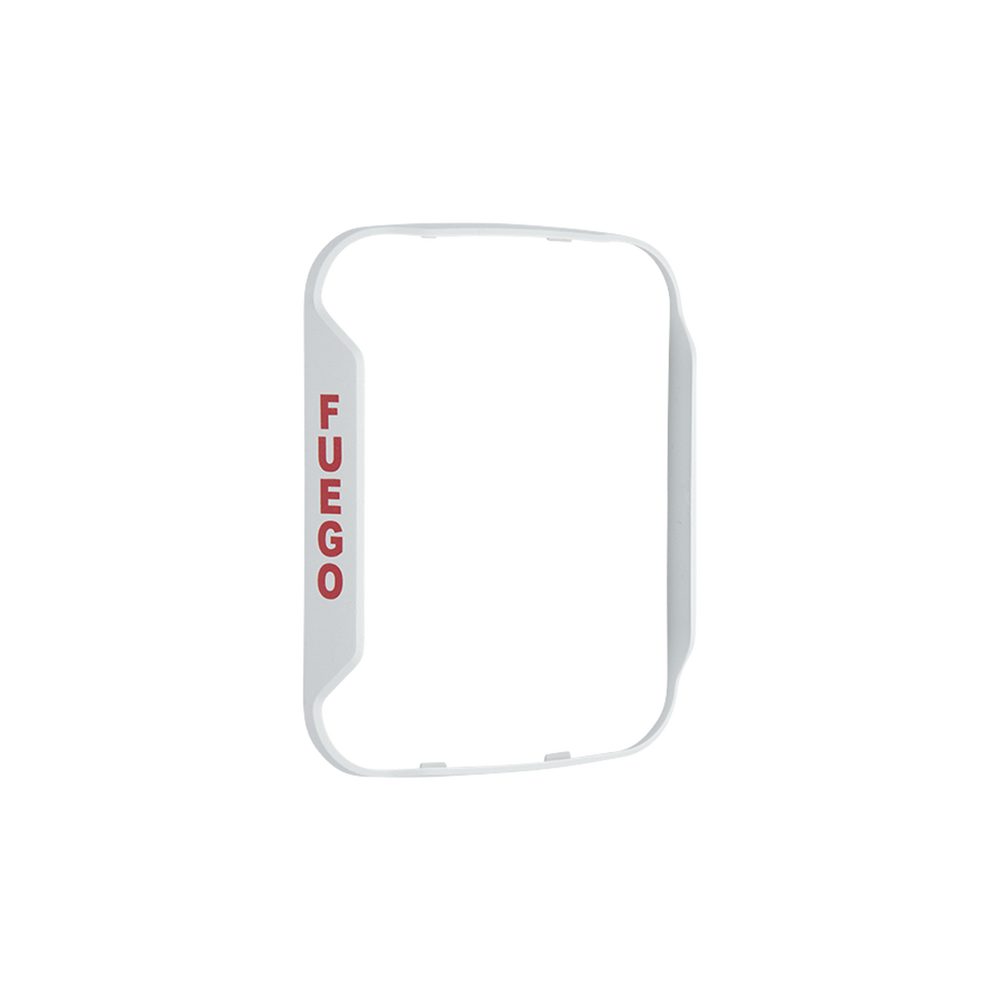 Bisel para Bocinas y Bocinas-Estrobos de Montaje en Pared / Color Blanco / Texto en Español / Paquete con 5 Piezas