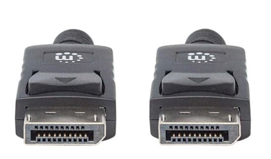 307116 Cable DisplayPort Macho a DisplayPort Macho, Blindado, Negro, 2 m; resolución de hasta 4K@60Hz