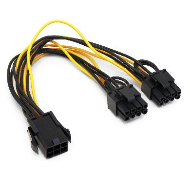Cable Interno de Alimentación BROBOTIX 963852, Macho/hembra, Amarillo