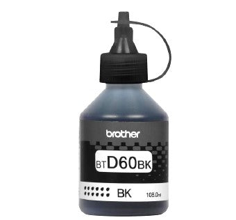 Botella de Tinta Brother BTD60BK, Negro