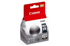 Cartucho CANON PG-210 BK, Negro, Inyección de tinta