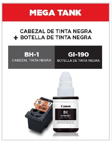 Cabezal CANON 0692C004AA, Negro